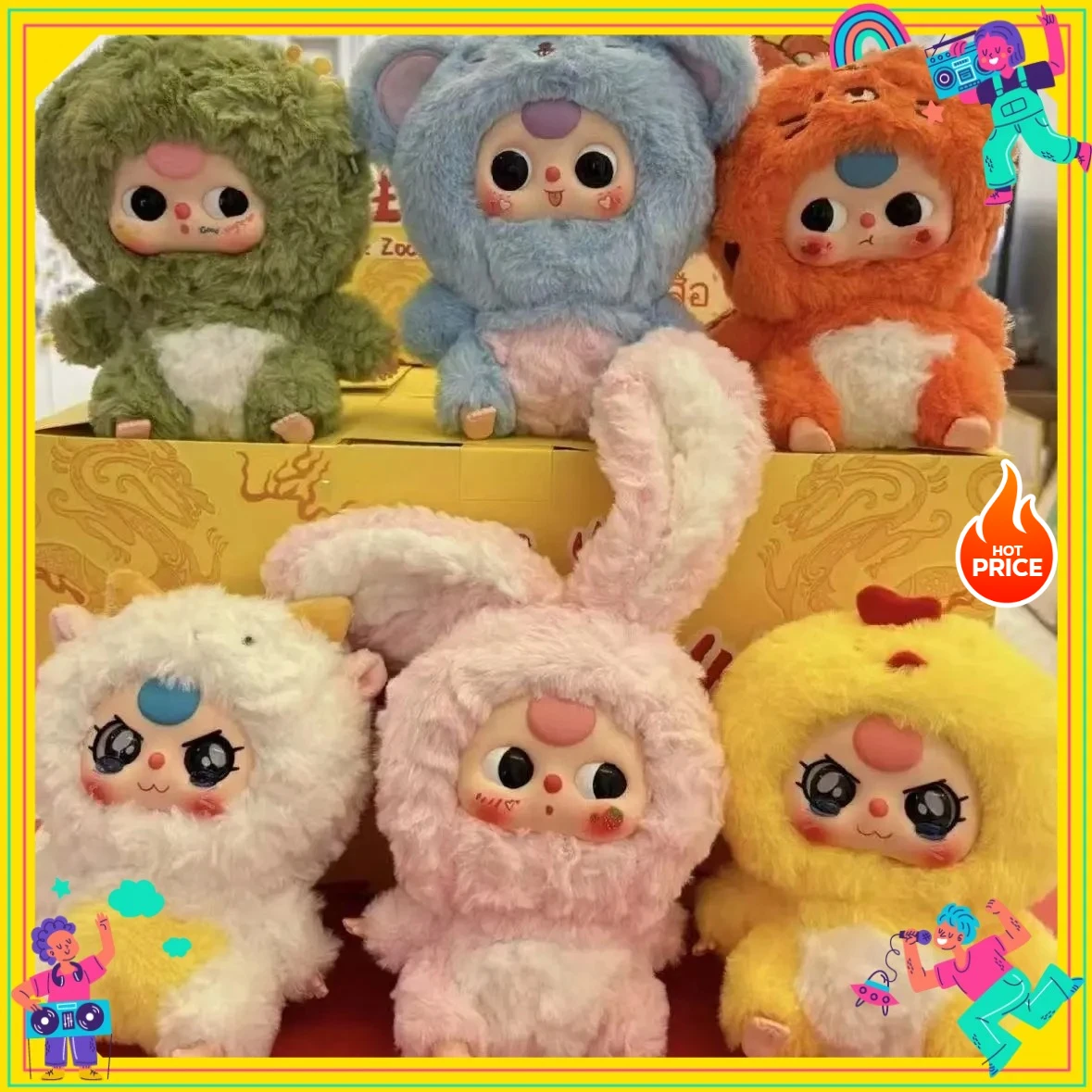 *-*Baby/serie zodiacali di tre anni Regalo misterioso creativo Simpatico giocattolo per bambole alla moda per la collezione di compleanno delle ragazze