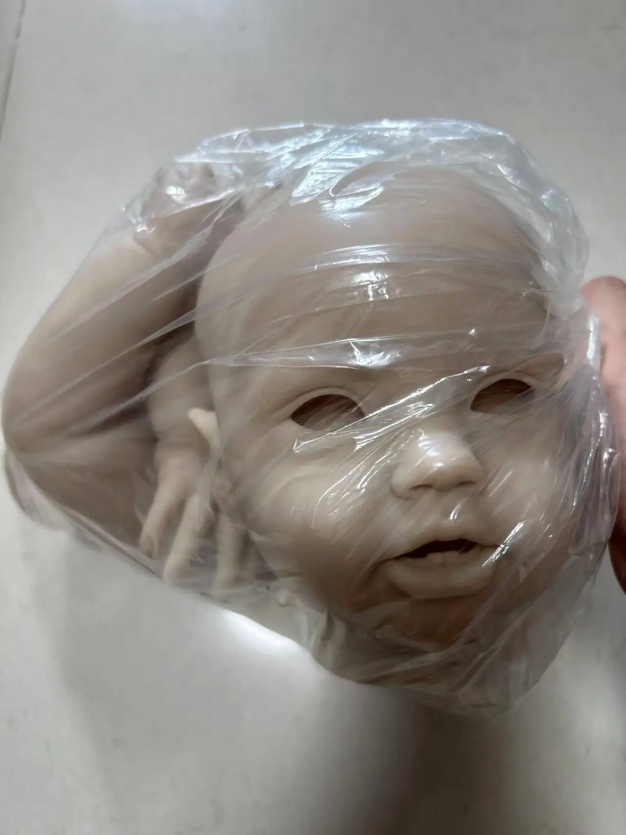 متوفر في المخزون دمى SANDIE Reborn Baby Lottie مقاس 24 بوصة غير مطلية للفتيات