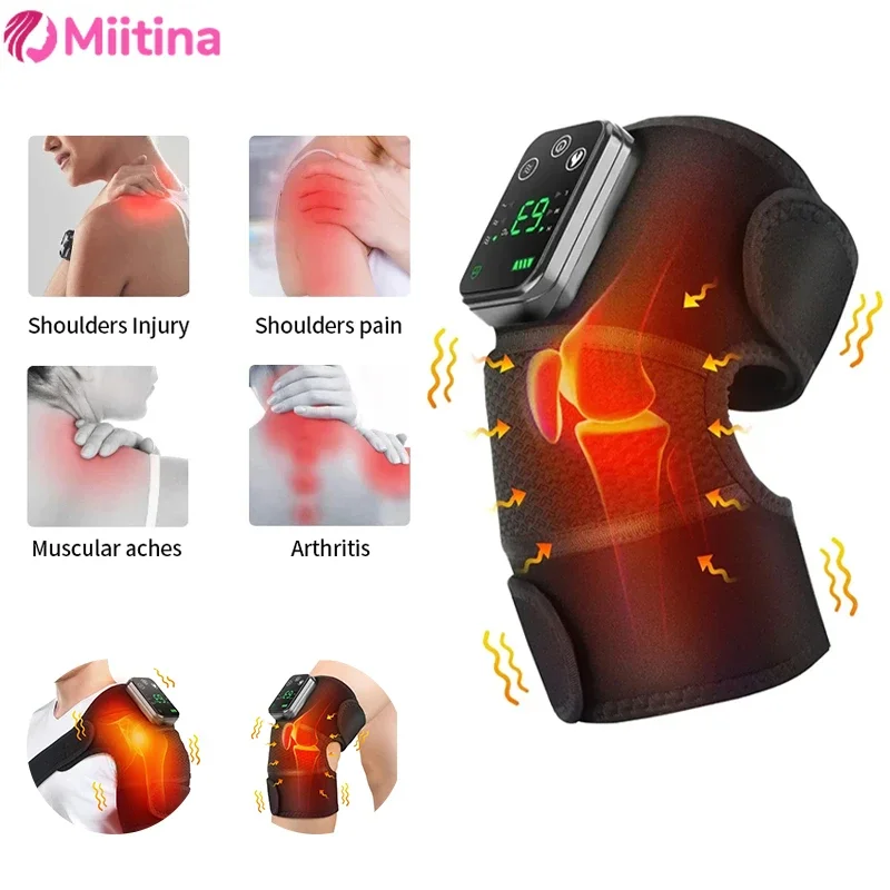 

Electric Heating Knee Protection Massager warm Compress Joint Protection Neck Shoulder Knee Vibration Pressing Intelligent Care