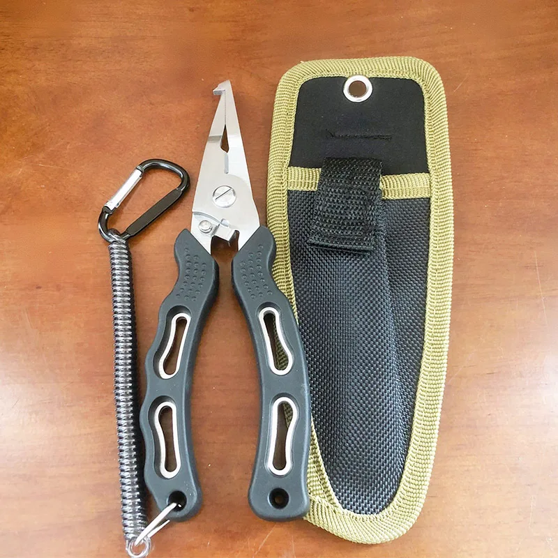 Multi-function Luya Clamp Fishing Pliers Fishing Gear Lifting Hook Control Fish Mouth Clamp Fish Line Cutting Special