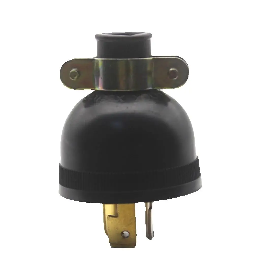 Black 250v 30A Nema 30P Triprong copper america wired locked receptacle connector US industry Generator control panel power plug