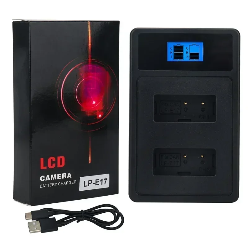 LP-E17 7.2V 1200mAh Suitable for Canon Camera Battery EOS M3 EOSM5 EOSM6 750D 760D 850D R8 R10 R50