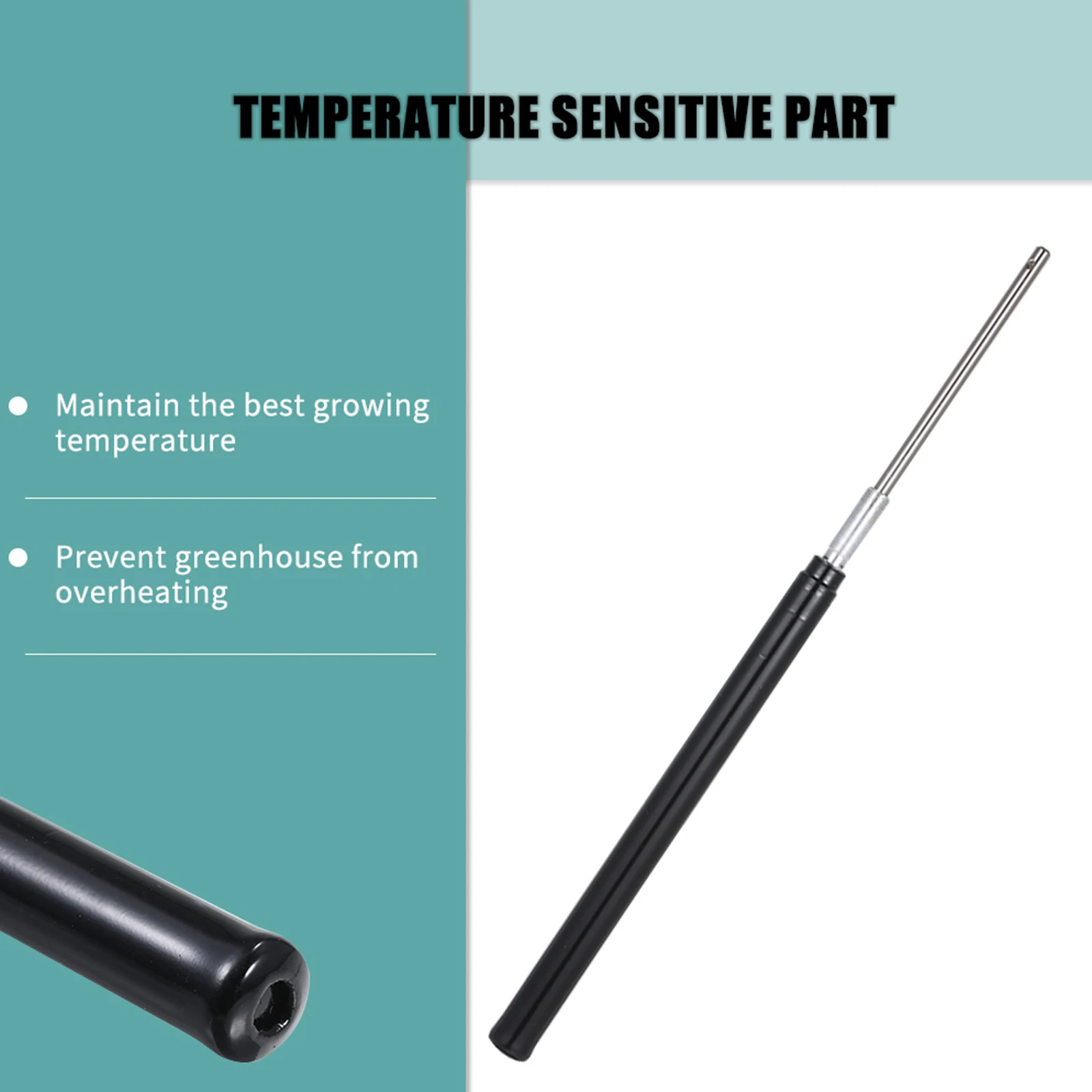 Garden Greenhouse Automatic Window Vent Opener Temperature Sensor Open Tool Outdoor Camping Indoor Green House Window Opener