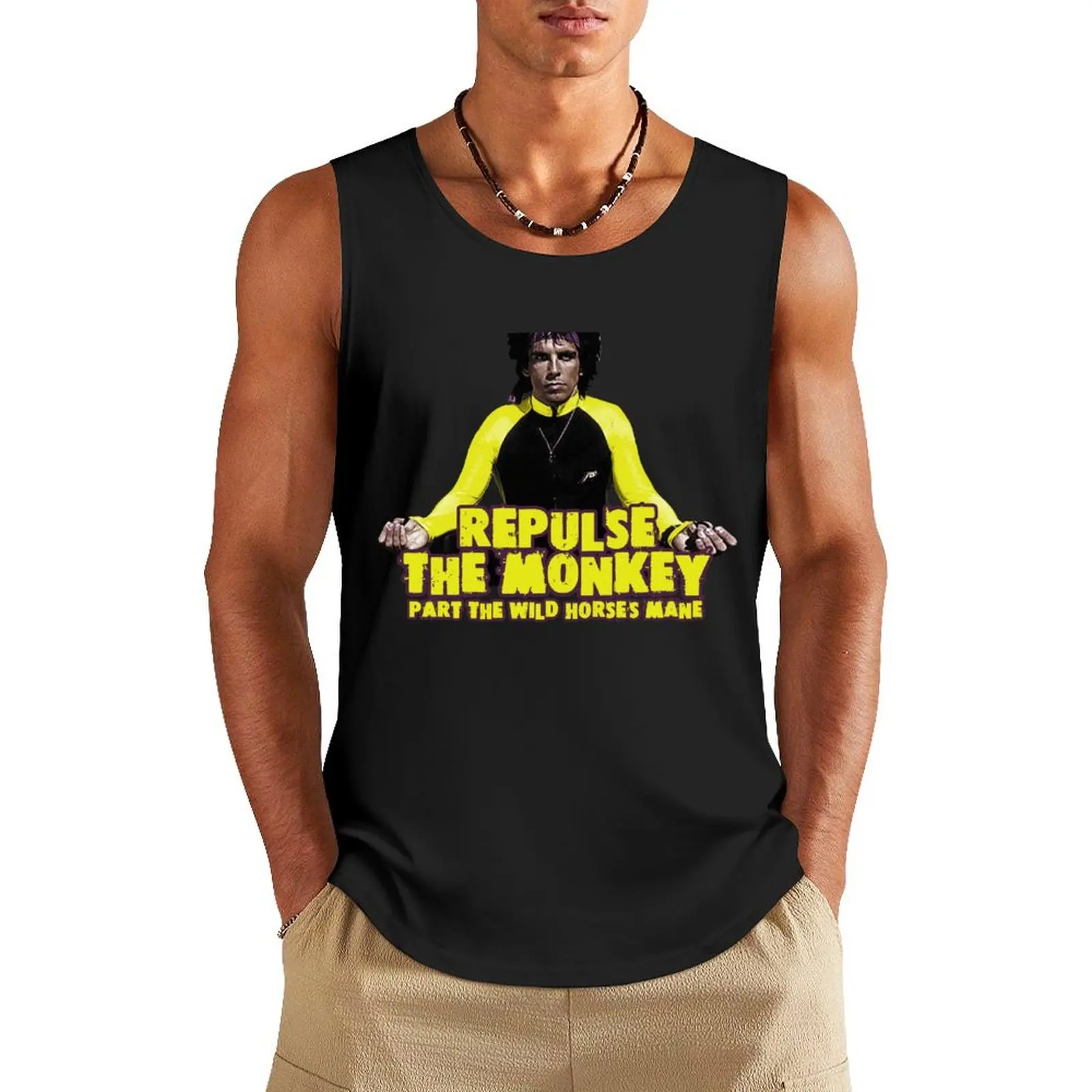 Repulse the Monkey Tank Top gym accessories man Clothing