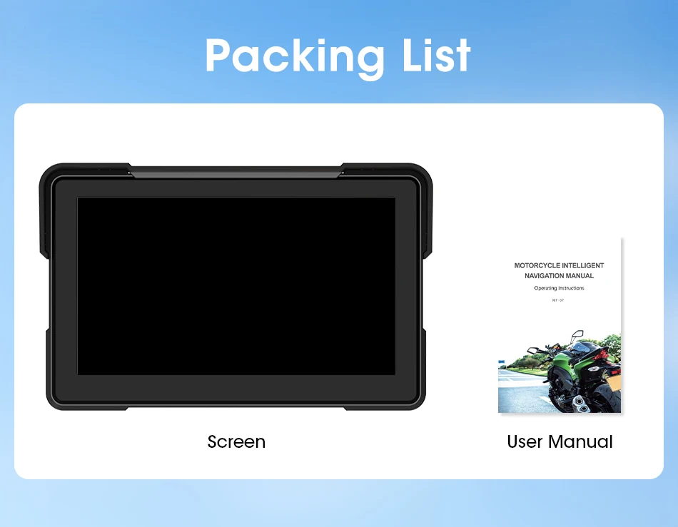 Srnubi 7-Zoll-Motorradradio für BMW R1200GS/ R1250GS/ R1300GS /S1000XR, kabelloses Carplay und Android Auto, GPS-Navigation, PND – Detail 18