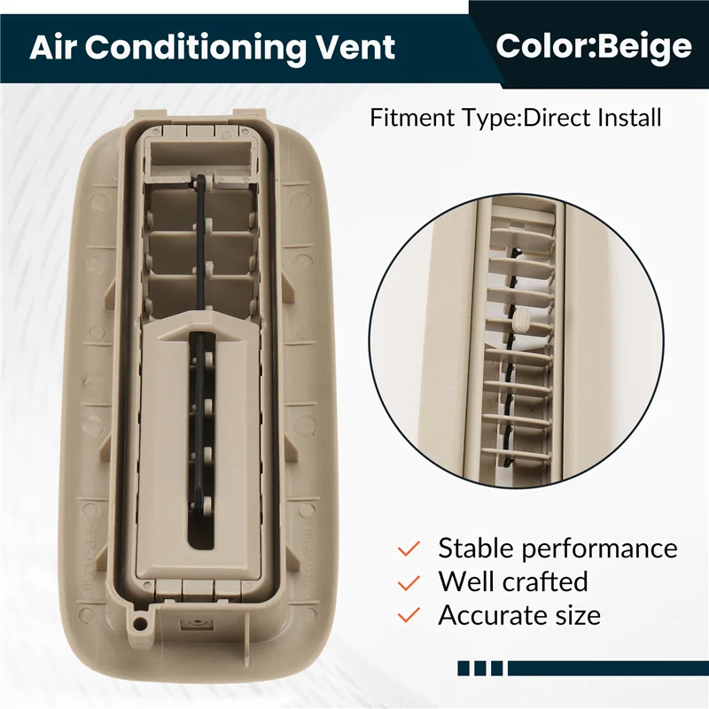 

ABLA-Car крыша верхняя сторона кондиционера вентиляционная решетка панели кондиционера крышка для Mitsubishi Pajero V93 V97 Montero V95 V98 V87