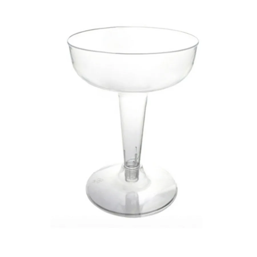 

Distributed 4 oz. Clear Champagne Coupes 8 pc