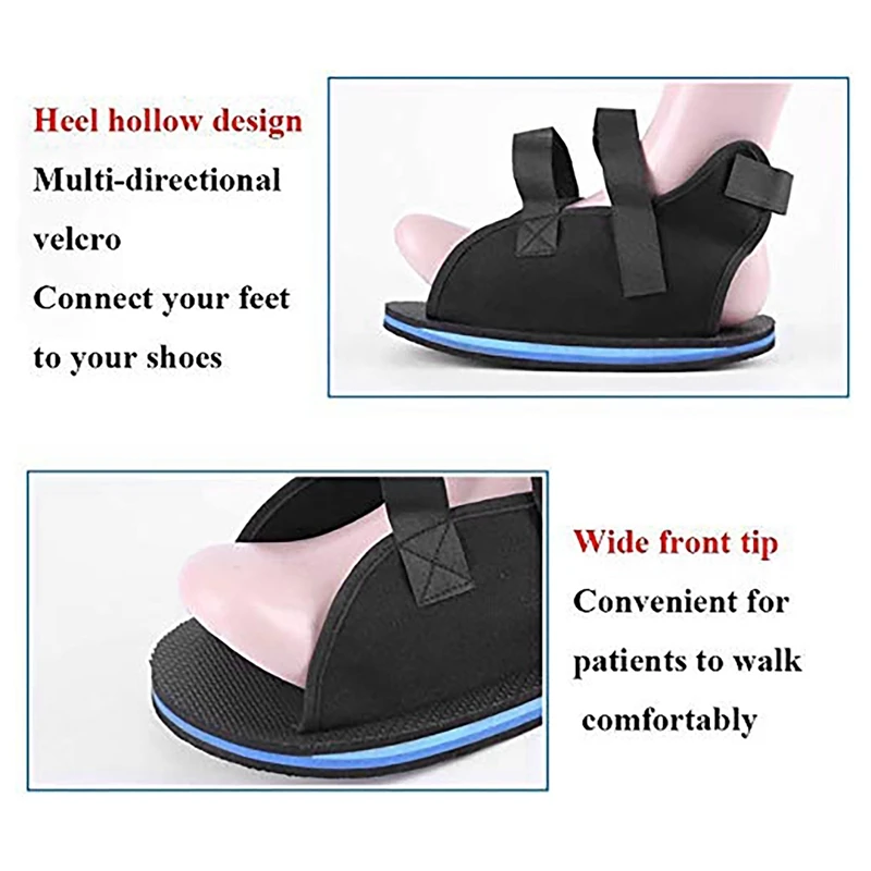 Post Op Shoe Foot Fracture Support Shoes Walking Shoe For Foot Injuries Stable Ankle Joints Recovery Pain Relief