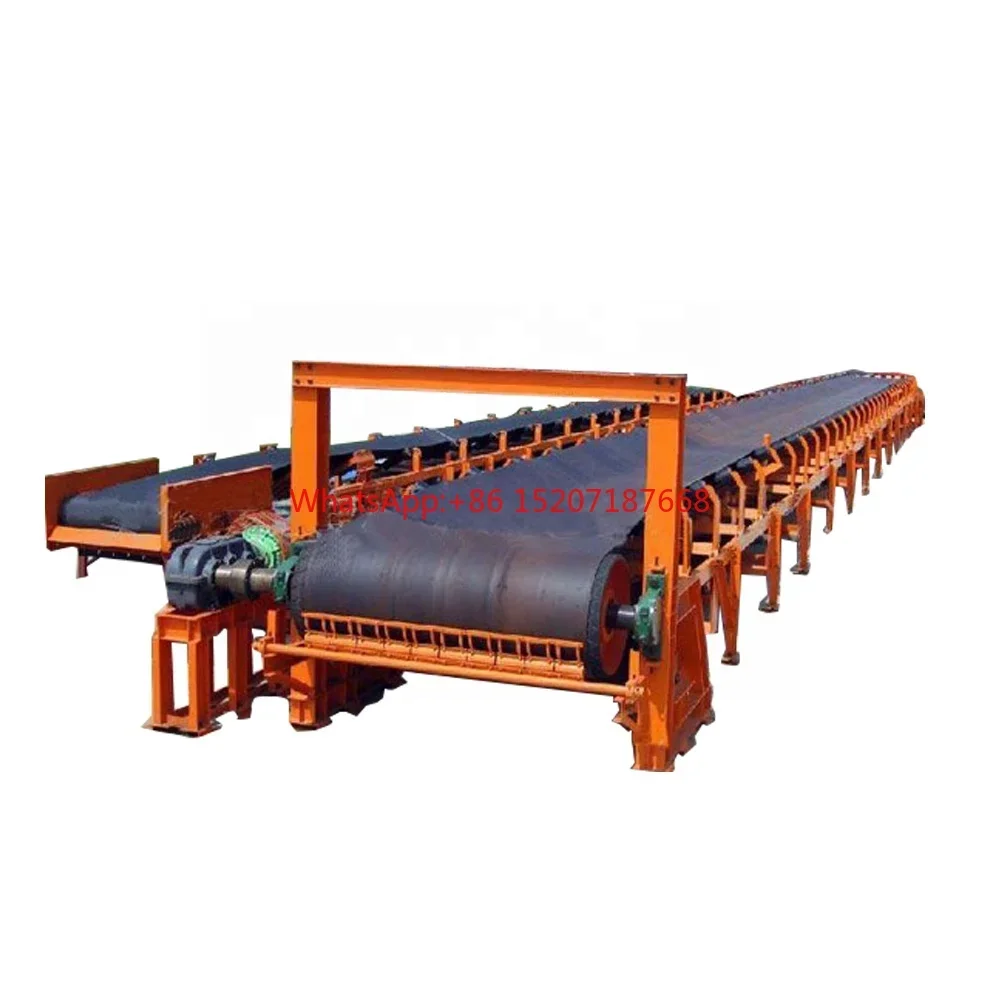 Mining Scraper Belt Conveyor Large Capacity Conveyor Belts For Mechanical Equipment