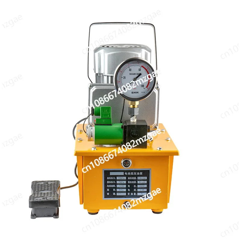 ZCB-700D/GYB-700A Hydraulic Electric Pump 70MPA 220V/380V 0.75KW Single Acting Hydraulic Power Pack