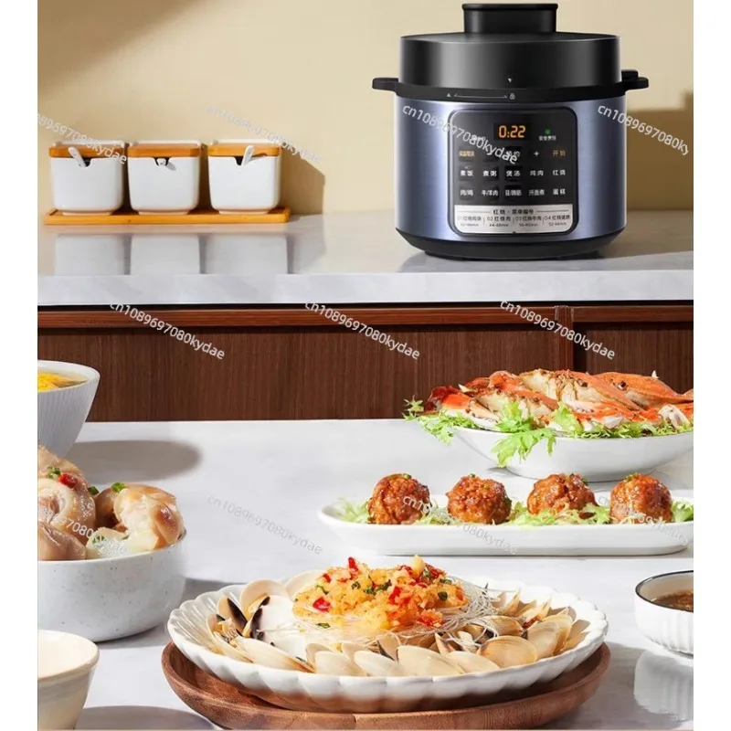 220V Electric Pressure Cooker 4 Liters Household Multi-function Intelligent Reservation Fully Automatic Rice Cooker