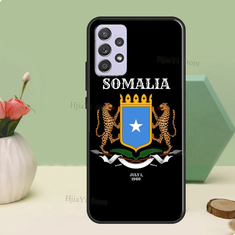 Somali Somalia National Flag Case For Samsung A54 A34 A24 A14 A51 A71 A12 A22 A32 A52 A72 A73 A33 A53 A13 Back Cover