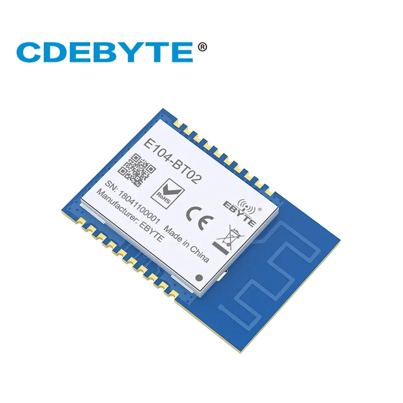 DA14580 UART Wireless Module 2.4Ghz 1mW SMD Transmission Wireless Transceiver E104-BT02 Low Consumption PCB Antenna Module