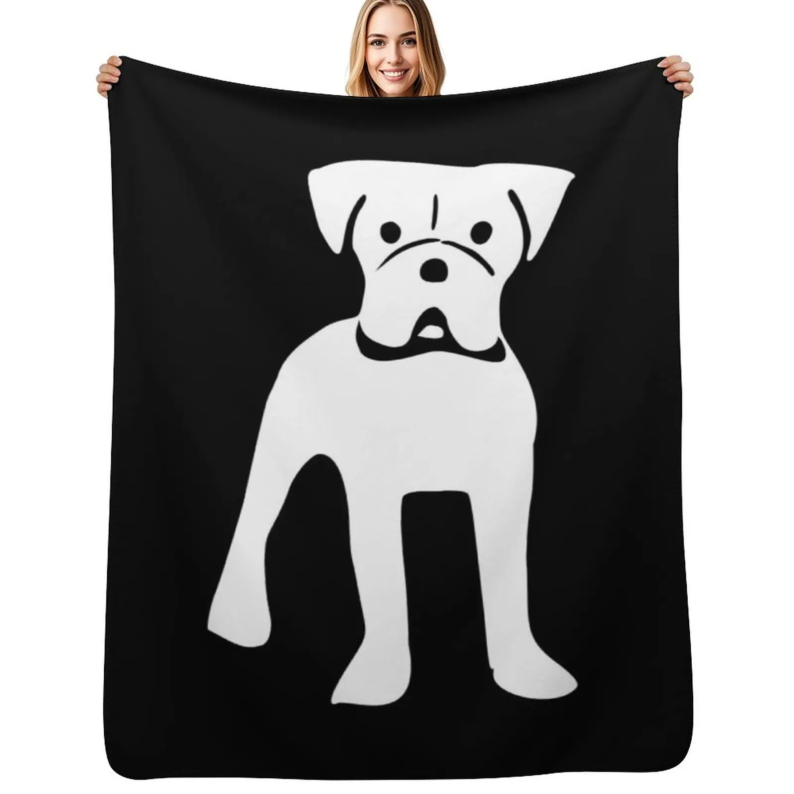 

I love boxers Throw Blanket Bed Fashionable Large Giant Sofa Plaid Blankets