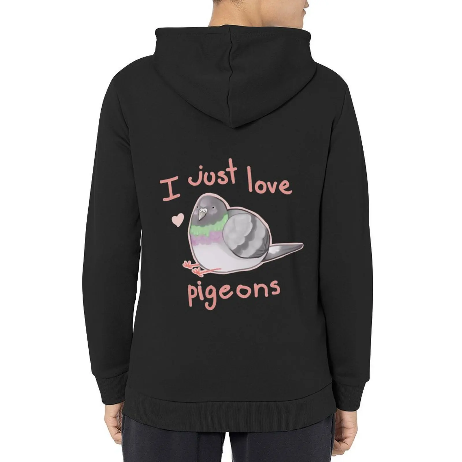 

I just love pigeons Hoodie men's clothes blouse men clothing fashion men men's hoodie sweatshirt