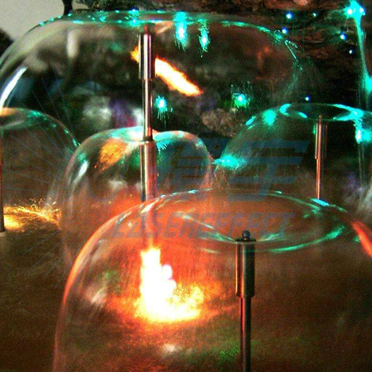 1 Peça Bico de Cobre para Fonte de Água, Tubo de Extensão com Design de Cogumelo para Aquário, Lago, Piscina, Jardim, Cabeça de Pulverização para Fonte