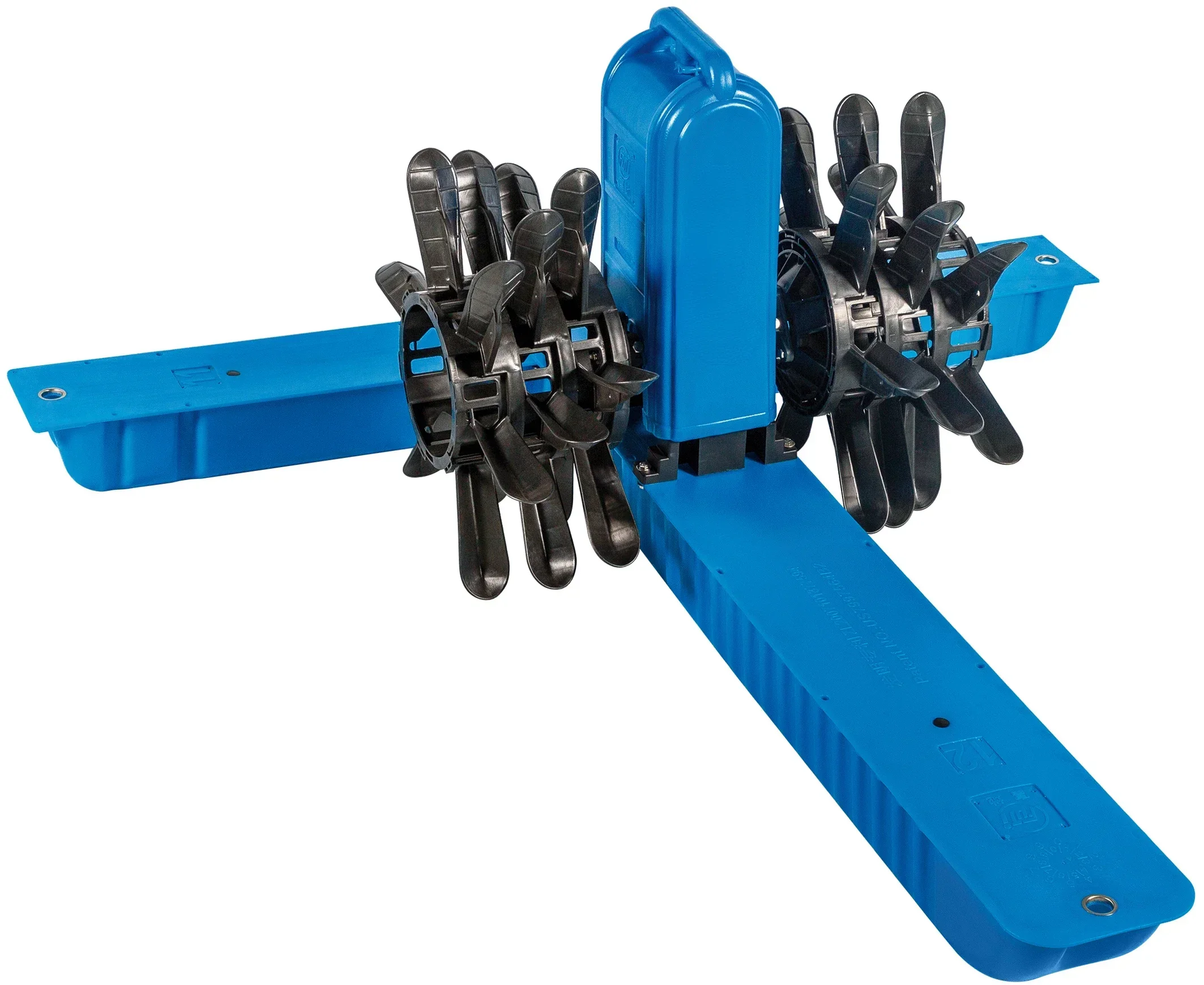 1HP عالية الكفاءة 2 المكره الكهربائية مجداف عجلة مهوية لبركة الأسماك