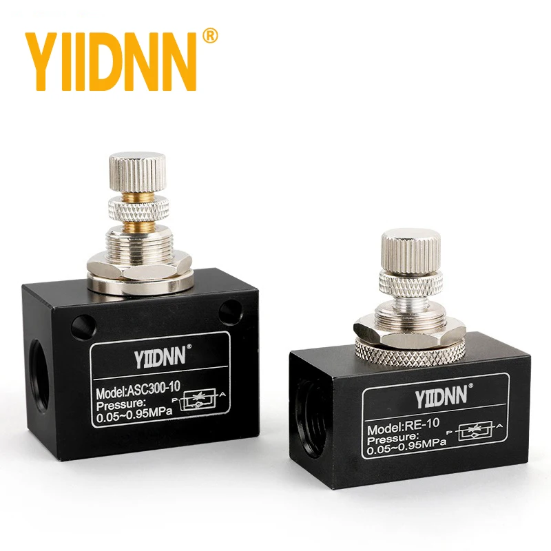 ASC Series Pneumatic Speed Regulating One-way Flow Control Throttle Valve