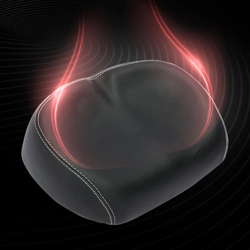 

1Pcs Black Widened Bike Saddle Ergonomic Shock Absorbing Cycling Seat Cushion for Road Mountain Racing Bikes Bike Saddle