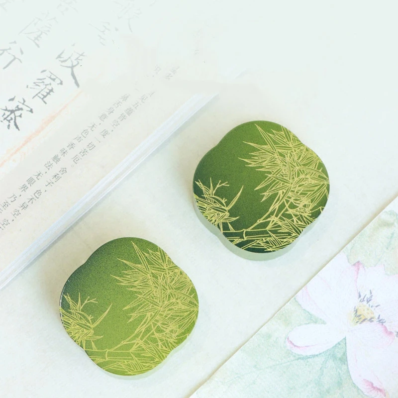 Vintage Brass Paperweight Traditional Chinese Calligraphy Paper Press Metal Desk Weight Ornament For Painting Calligraphy Supply