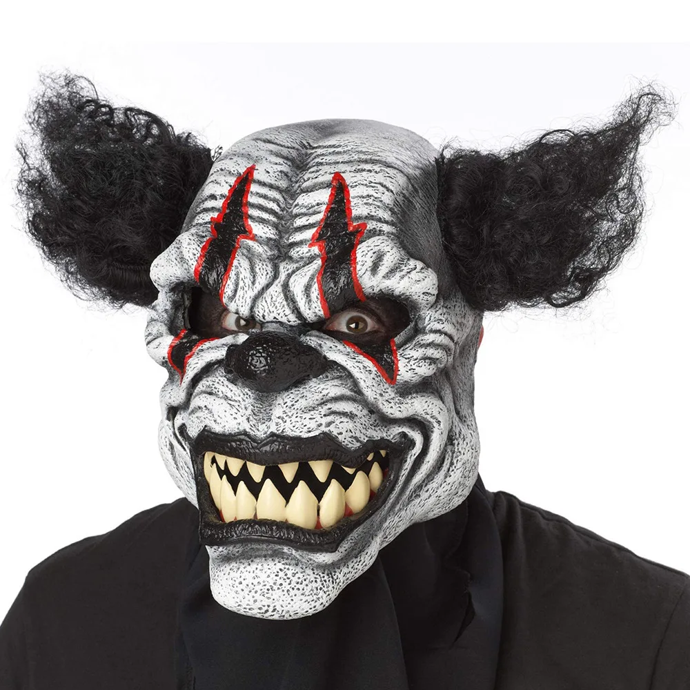 Horror Gruselige Böse Maske Halloween-Kostüm Unheimlicher Teufel Zombie Grimasse Cosplay Party – Detail 5