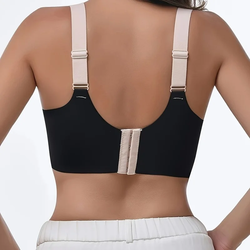 Комплект из трех бесшовных бюстгальтеров без косточек для женщин. Удобные бюстгальтеры пуш-ап с подъемной поддержкой.