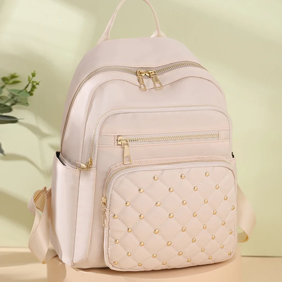 High Quality Women Nylon Backpacks Female Bagpack Travel Back Pack Large Capacity School Bags for Teenage Girls Shoulder Bag Sac