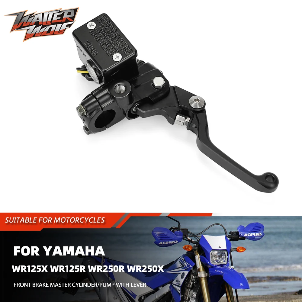 

Насос главного тормозного цилиндра переднего тормоза с рычагом для Yamaha WR125 X/R WR250 R/X XT660 R/X XT125 R/X XT225 XT250 TTR250 TW125 TW200