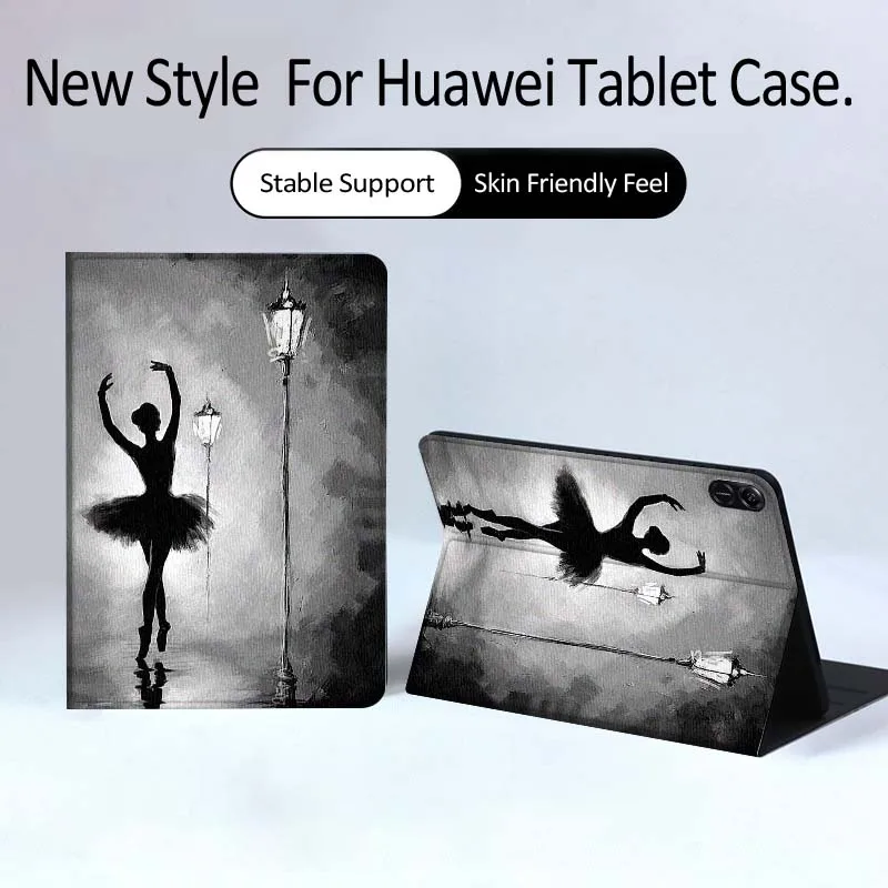 

Ballet girl anime cute For Huawei MatePad Pro Air 12 X Honor Pad 8 V8 9 13 GT GT2 3 12.6 13.3 Inch Tablet Case