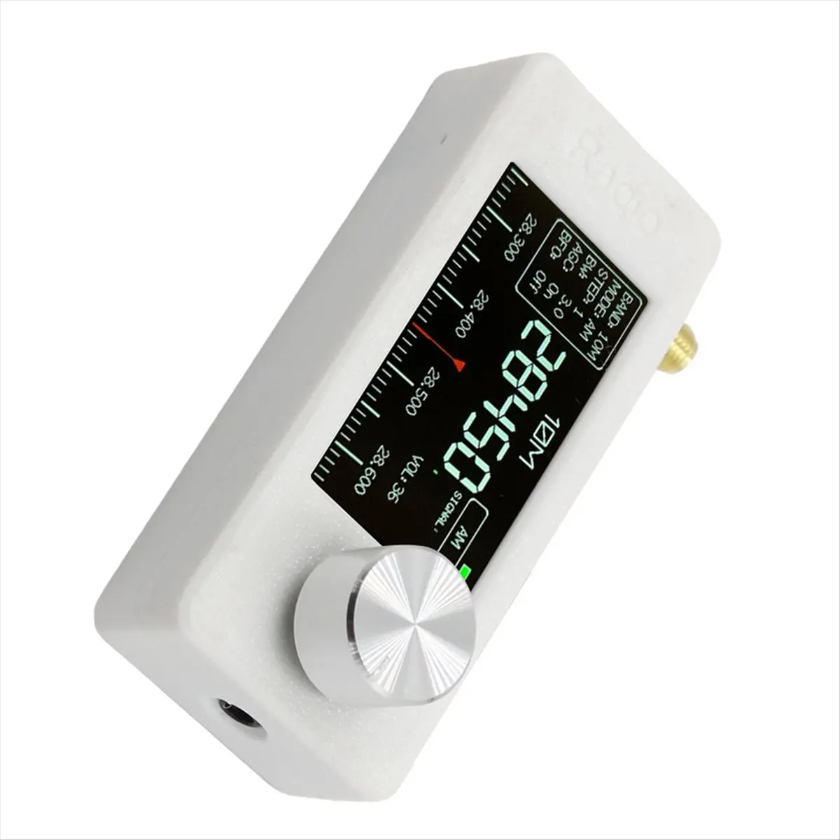 DTD2201-HOT-SI4732 SMA Interface Mini Loop Antenna Pocket Size Radio Receiver Mini Radio LSB USB AM FM Radio