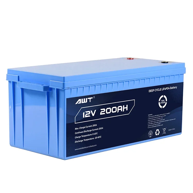 AWT Lifepo4 Inverter Lithium Ion Battery 100Ah 120Ah 150Ah 200Ah 250Ah 12V Deep Cycle Lithium Iron Phosphate Battery