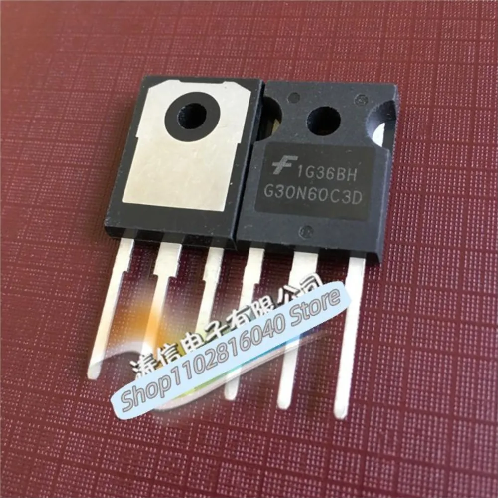 10PCS/Lot G30N60C3D HGTG30N60C3D  IGBT TO-247 Best Quality