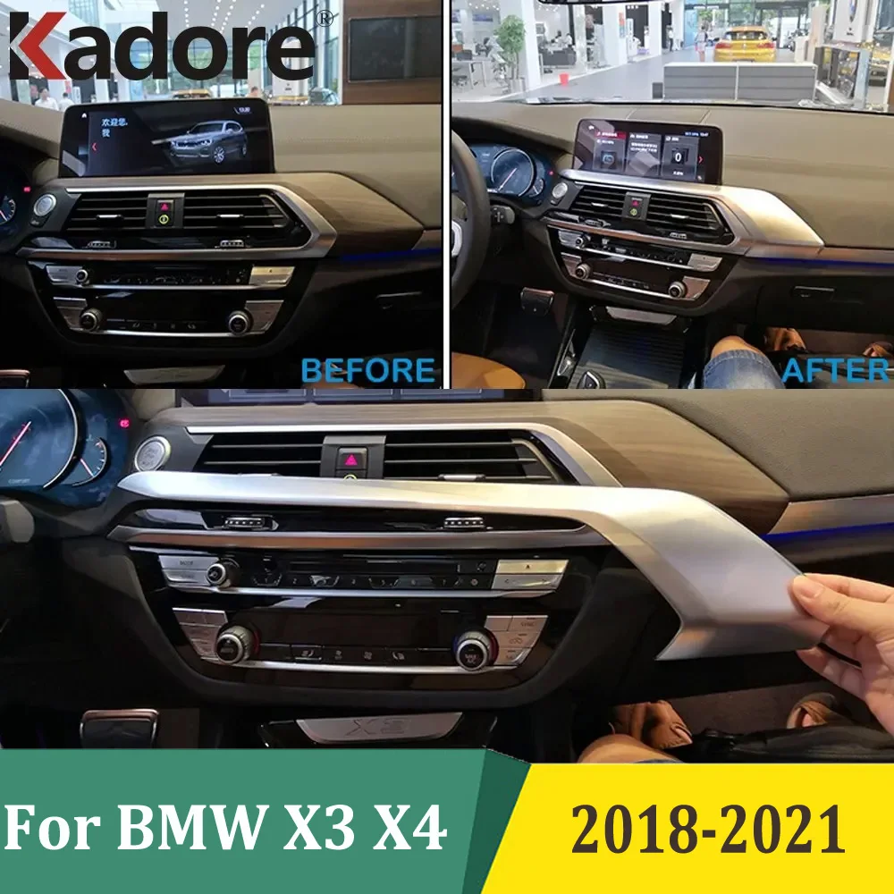 

Наклейка на панель управления для BMW X3/X4/2018/2019/2020/2021