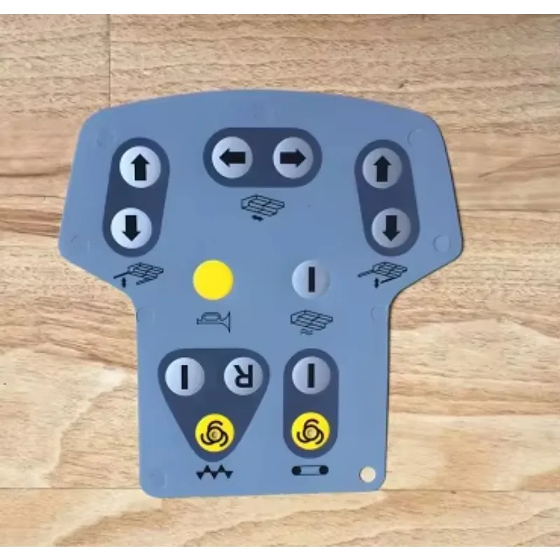 2134297 Edge Control Box Film Main Control Panel Membrane Film (PET Waterproof Oil-proof) Side Remote Control Box For Asphalt