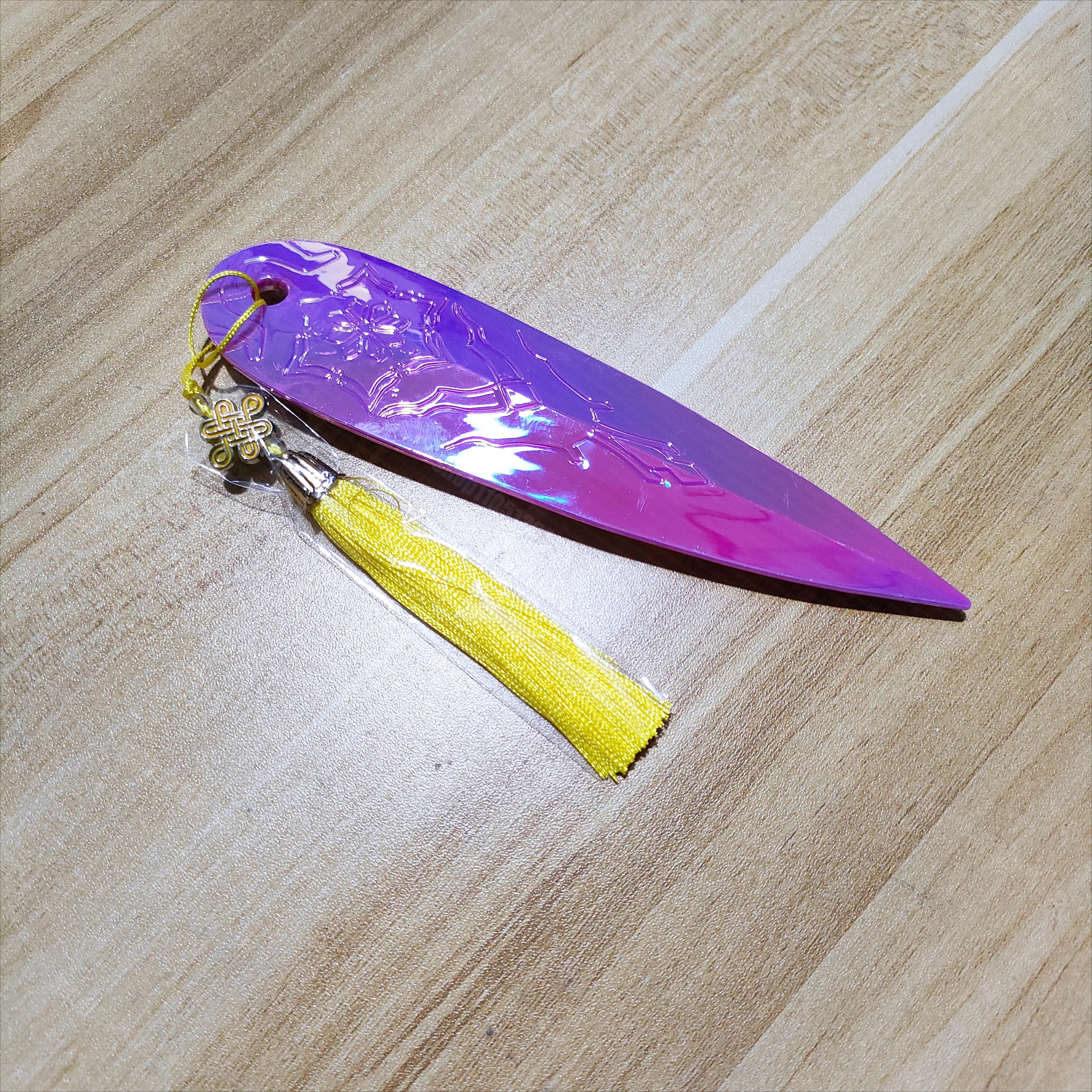 Zoey Weapon Kpop Demon Hunter Gioco di ruolo Prop Arma per freccette Squisiti fan colorati per bambini Accessori per Halloween e Capodanno