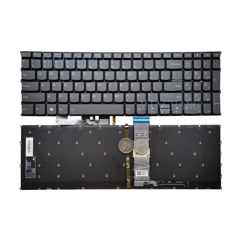 

Новая клавиатура с подсветкой для ноутбуков Lenovo Yoga 7 16ARP8, 16IAH7, 16IAP7, 16IRL8 (US-раскладка)