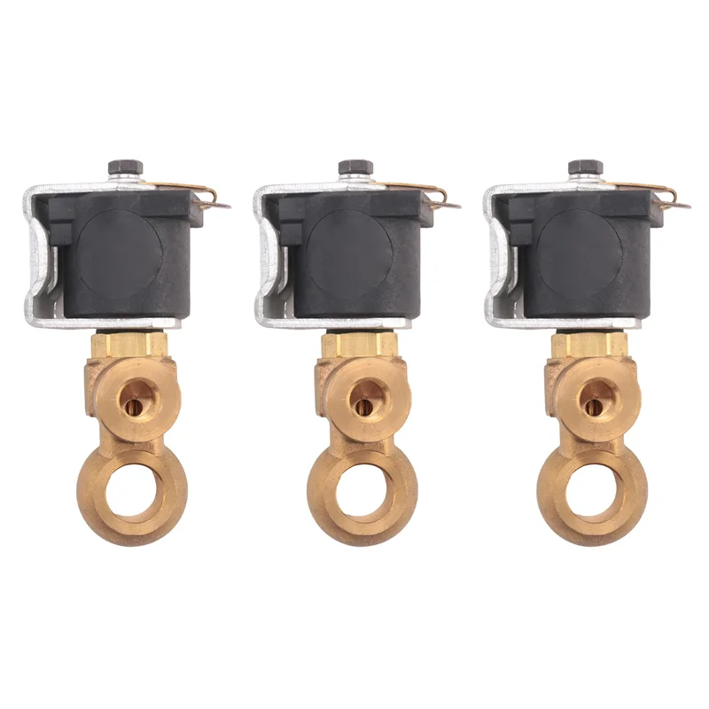 Katup Solenoid Pemutus Bahan Bakar 3X, Katup Solenoid Pompa Bahan Bakar 3587119 12V untuk Mesin Kubota Lombardini Microcar