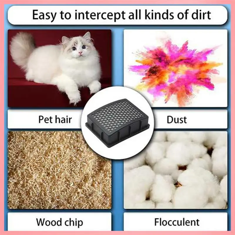 Kenmore Bagless Upright Vacuum 용 M02K 필터 검정색 플라스틱 진공 청소기 액세서리, 모델 DU2015,DU2012,K4010 시리즈에 적합