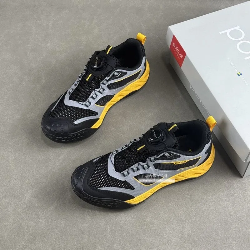 

Luxury Brand Trail Running Shoes Men Women Walking Jogging Shoes Quick Lacing Outdoor Sports Shoe Anti Slip Training Shoe