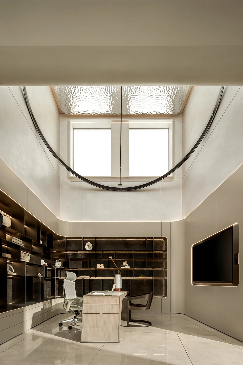 Sanhai Stile moderno Design interno Piano da pavimento 3D Rapportazione massima Costruzione Disegno Bozza Aumento alto Casa Camera da letto Interno