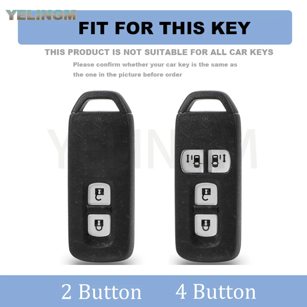 Car Key Case Cover TPU Remote Shell Fob For Honda N-BOX JF1 / JF2 N-BOX+ Plus N Wagon New Nbox N-One Custom JF3 / JF4 Holder
