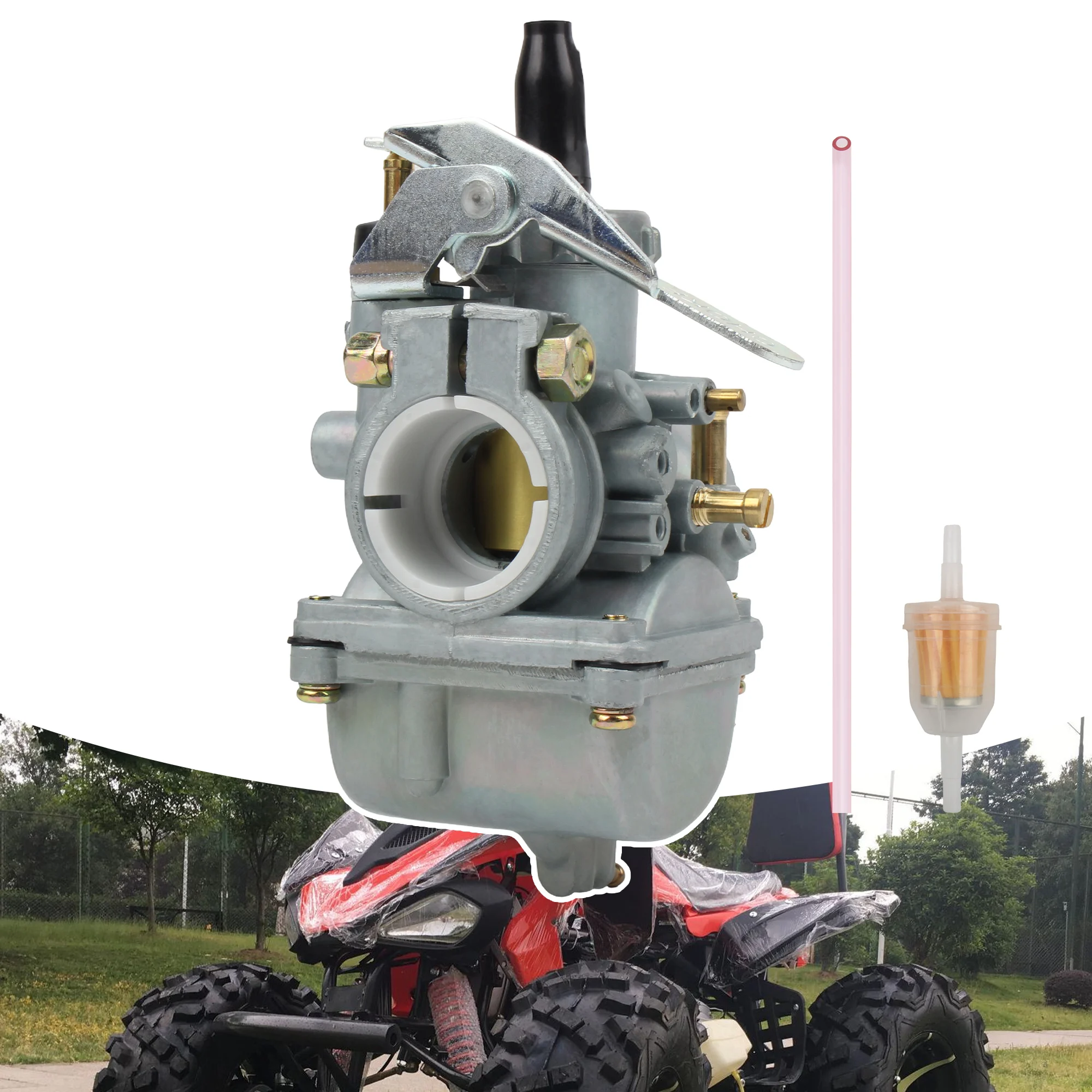 Motorcycle Universal 20mm VM20 Carburetor For 50cc 100cc 125cc Enduro Racing Motocross Dirt Bike ATV UTV Carb Accessories