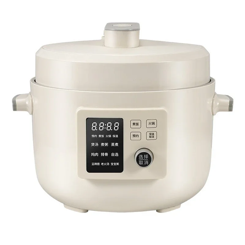 2025 new 5-liter computer electric pressure cooker source factory straight P01 large-capacity three-grid liner