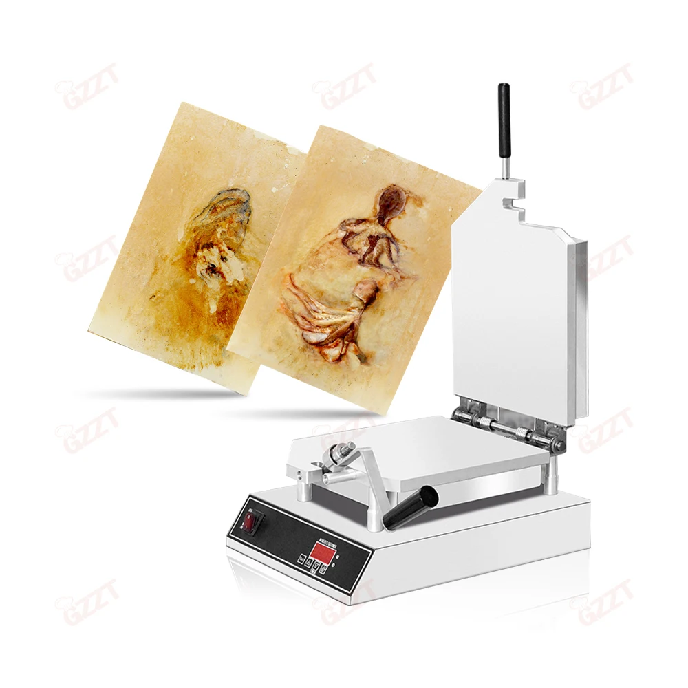 2026, Nuevo modelo CE 110V 220V OEM Máquina japonesa para hacer galletas de arroz, galletas finas de marisco, galletas de camarón, galletas de marisco finas como papel, galletas de marisco tipo pastel, gofres M