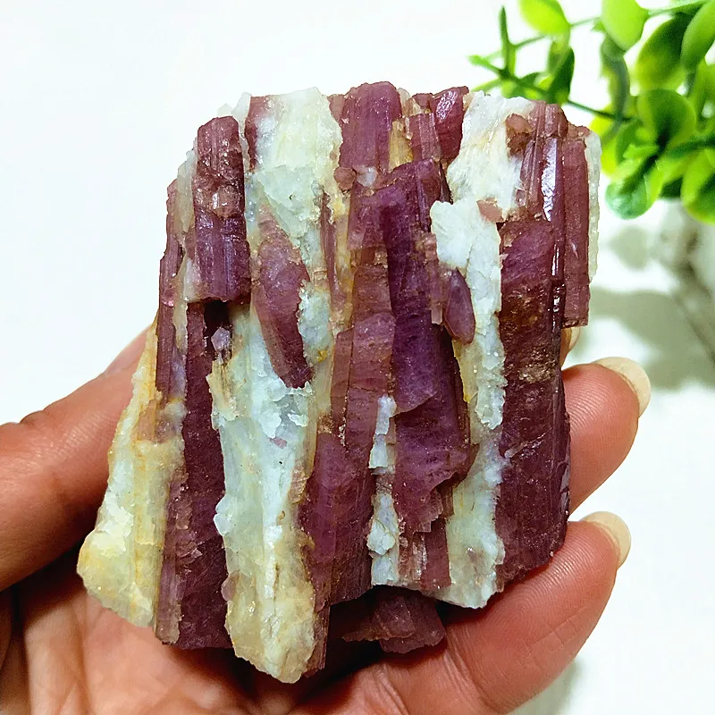 

Natural Stone Plum Blossom Tourmaline Raw Mineral Specimens Gem Voodoo Meditation Energy Feng Shui Crystal Room Decoration