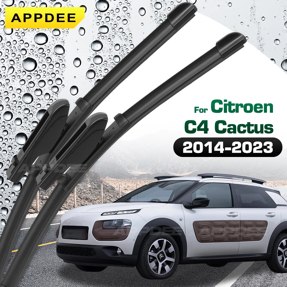 

Комплект силиконовых и резиновых щеток переднего стеклоочистителя для Citroen C4 Cactus 2014-2023 Щетка для лобового стекла 26 "+ 18"