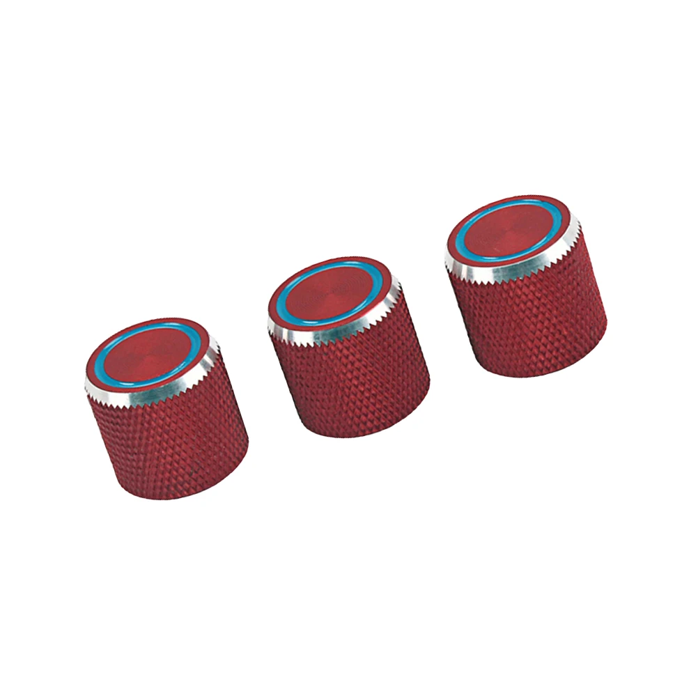 

3 PCS Guitar Knob Knobs Tuning Bass-guitar-hardware Tone and Volume Control Metal