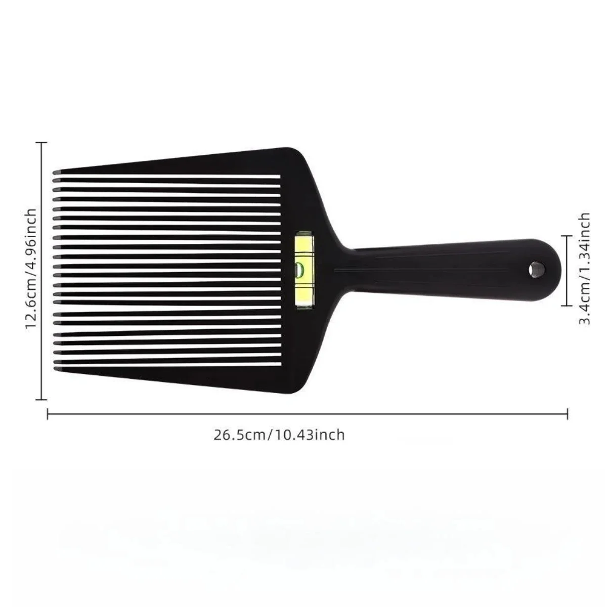 أمشاط حلاقة مزدوجة الأطراف للرجال ، أداة تصفيف الشعر في الصالون ، لوازم صالون الحلاقة الاحترافي ، مشط دليل مسطح من الأعلى ، إكسسوارات تصفيف الشعر