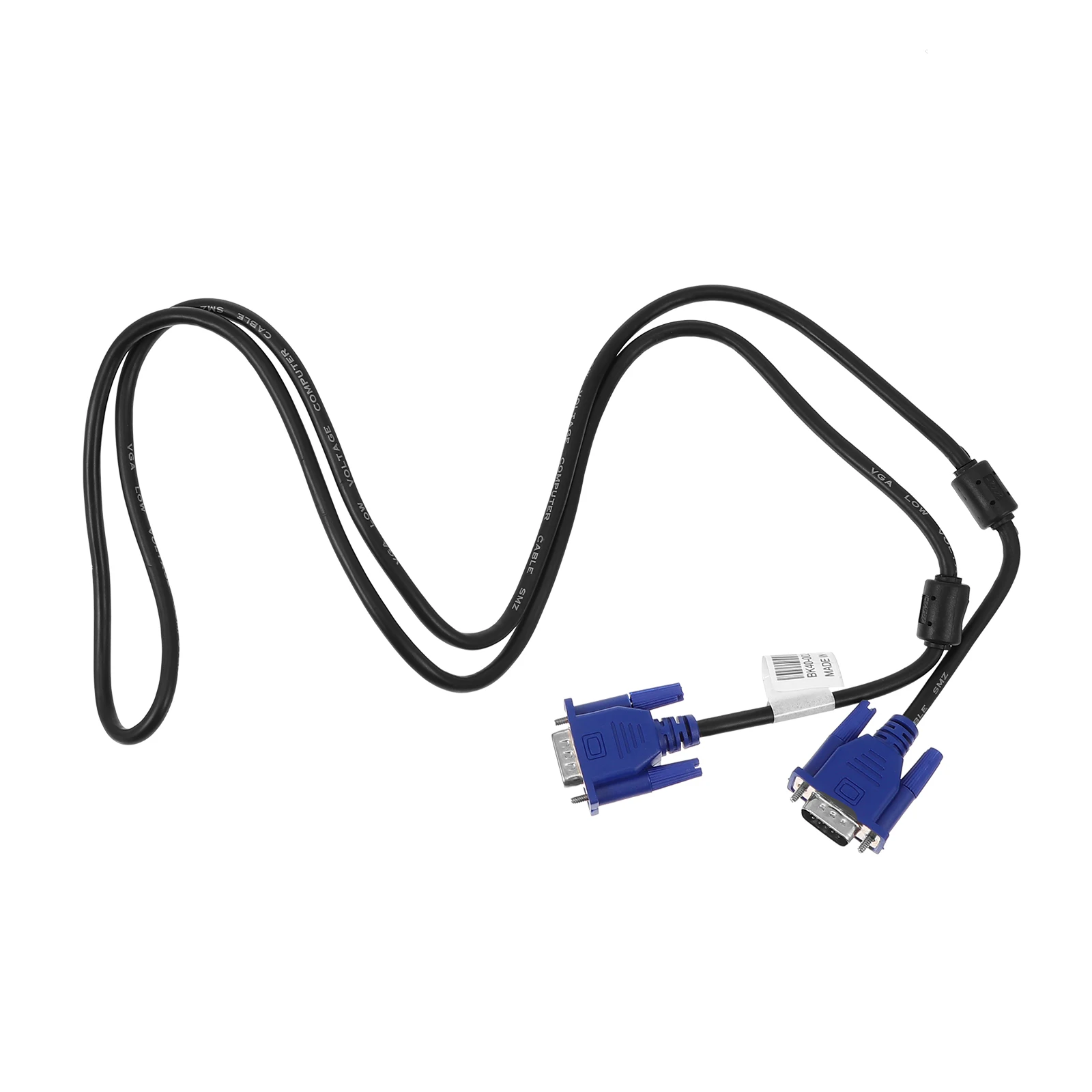 

2 Pcs 5m Black Data Blue Vga For Computer Vga Adapter Monitor Laptop Projector VGA Computer Cable Cable Durability