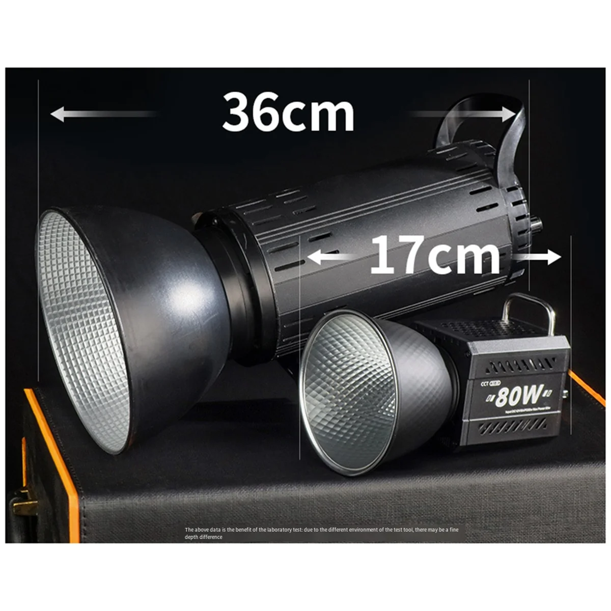 【Price Drop】80W COB Video Dimmable Light 2500-6500K Photographic LED Light for Photo Studio Film Camera Livstreaming EU-Plug